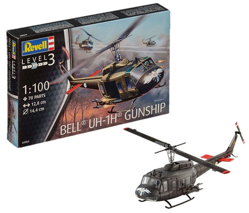 Revell 1/100 Bell® UH-1H® Gunship<br>(Shipped in 10-14 days)