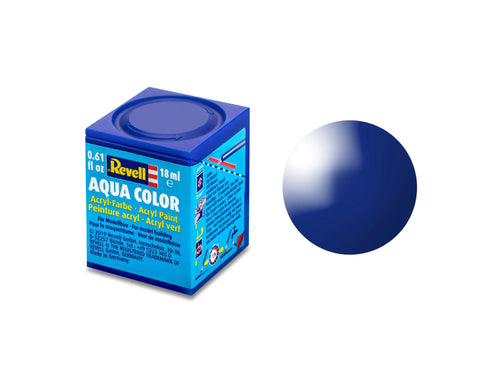 Revell Gloss Ultramarine-Blue (RAL 5002) Acrylic (18ml)<br>(Shipped in 10-14 days)