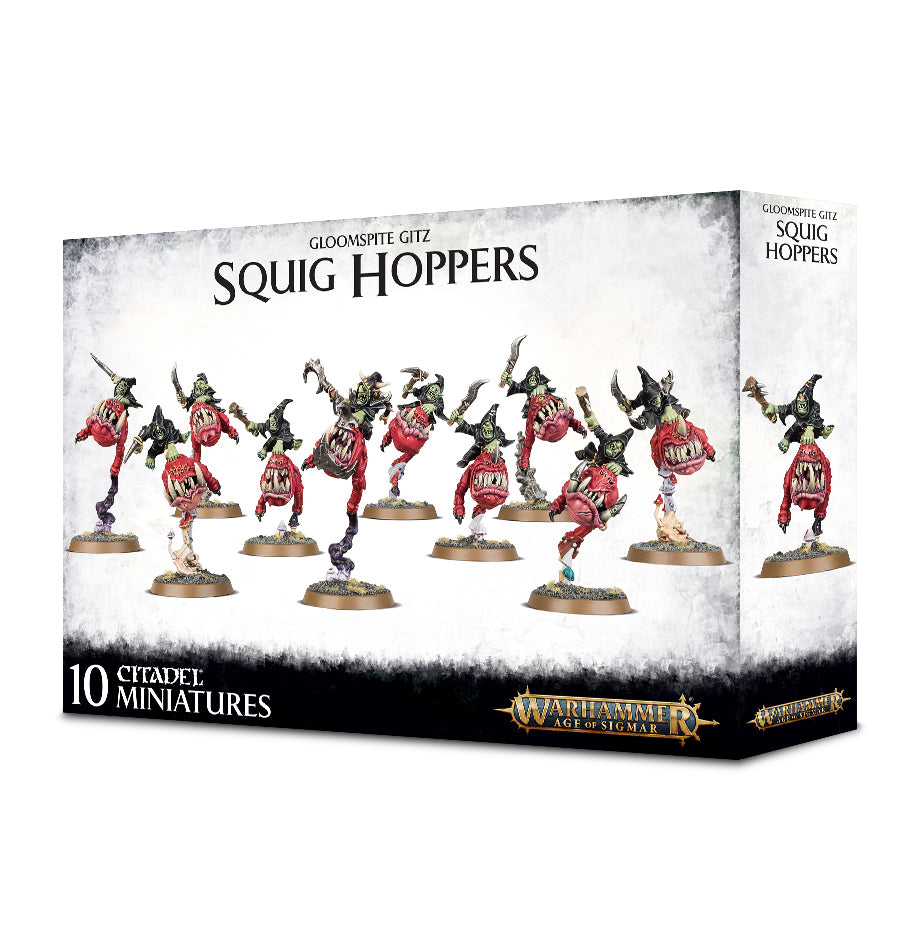 GLOOMSPITE GITZ: SQUIG HOPPERS<br>(Shipped in 14-28 days)