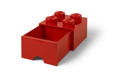 LEGO Room LEGO Brick Drawer 4 - Red<br>(Shipped in 10-14 days)