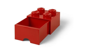 LEGO Room LEGO Brick Drawer 4 - Red<br>(Shipped in 10-14 days)