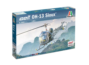 Italeri 1/48 OH-13 Sioux<br>(Shipped in 10-14 days)