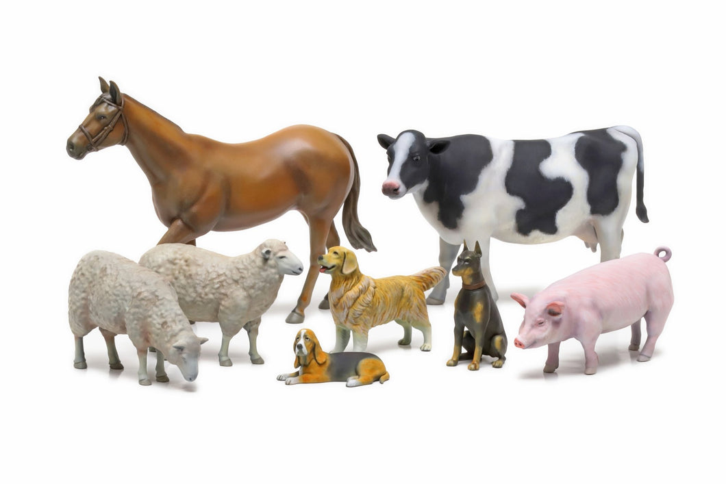 Tamiya 1/35 Livestock Set II<br>(Shipped in 10-14 days)
