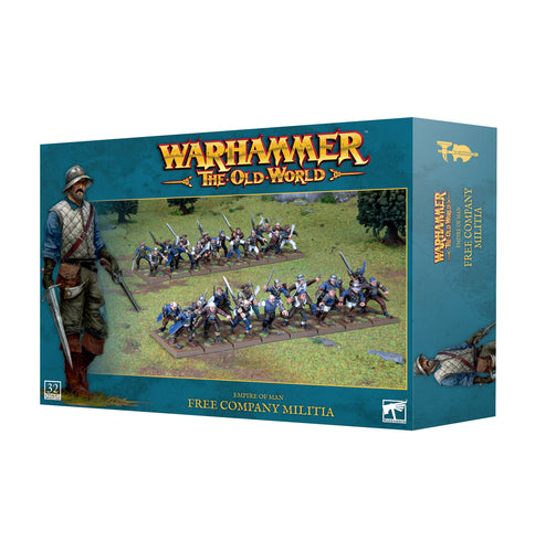 EMPIRE OF MAN: FREE COMPANY MILITIA<br>(Shipped in 14-28 days)