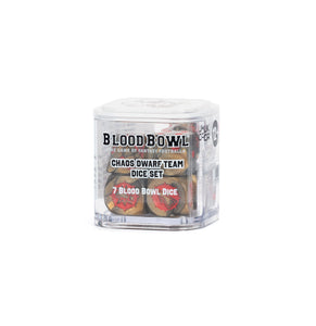 BLOOD BOWL: CHAOS DWARF TEAM DICE<br>(Shipped in 14-28 days)