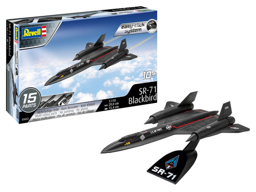 Revell 1/110 Lockheed SR-71 Blackbird (easy-click)<br>(Shipped in 10-14 days)