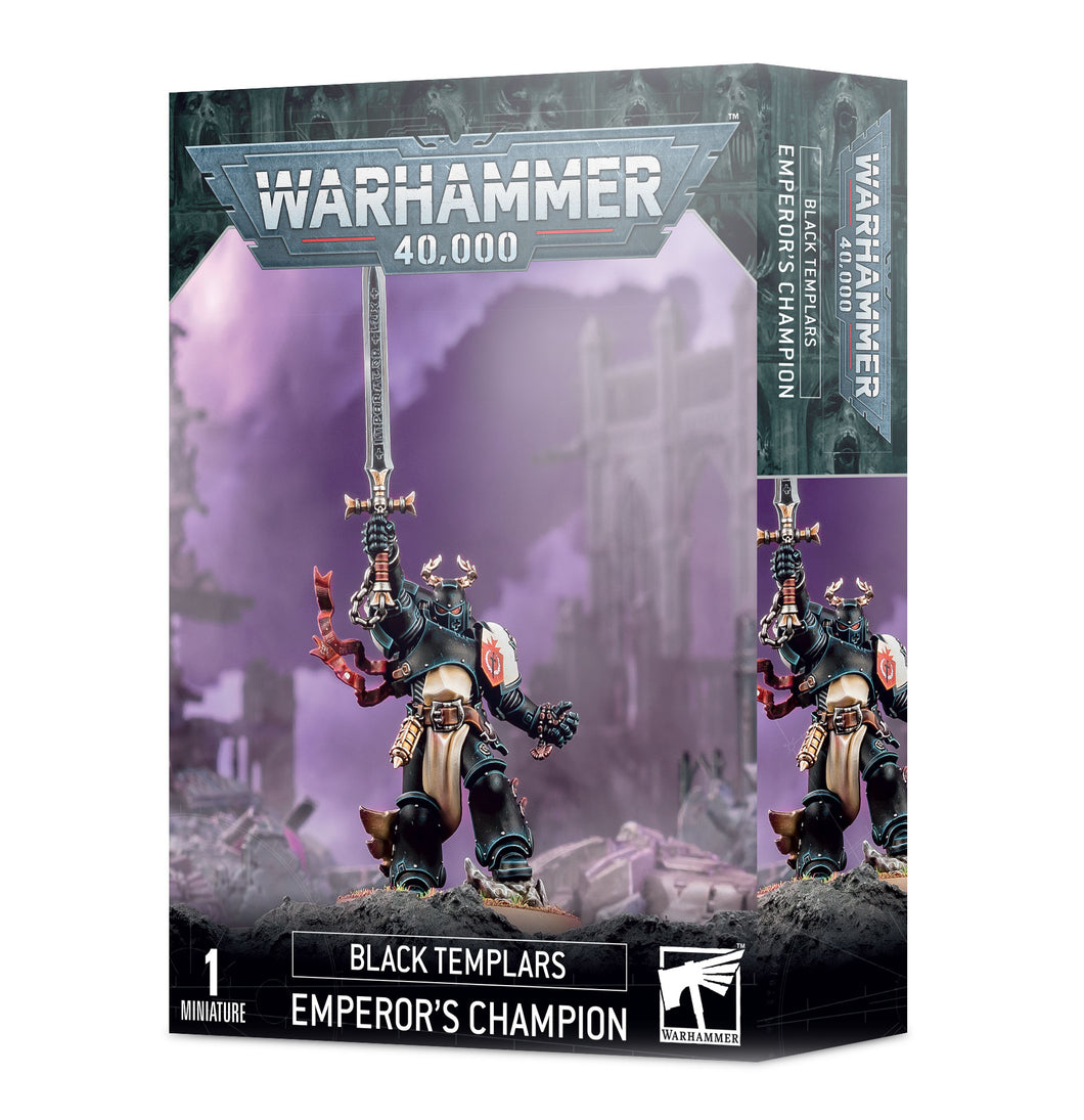 BLACK TEMPLARS: EMPEROR'S CHAMPION<br>(Shipped in 14-28 days)