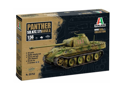 Italeri 1/56 Sd. Kfz. 171 Panther Ausf. A<br>(Shipped in 10-14 days)