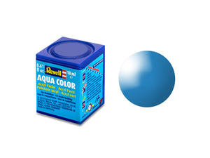 Revell Gloss Light Blue (RAL 5012) Acrylic (18ml)<br>(Shipped in 10-14 days)