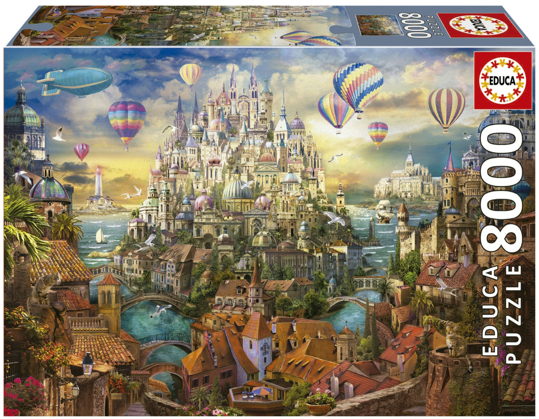 Educa Dream Town (1x8000pc)<br>(Shipped in 10-14 days)
