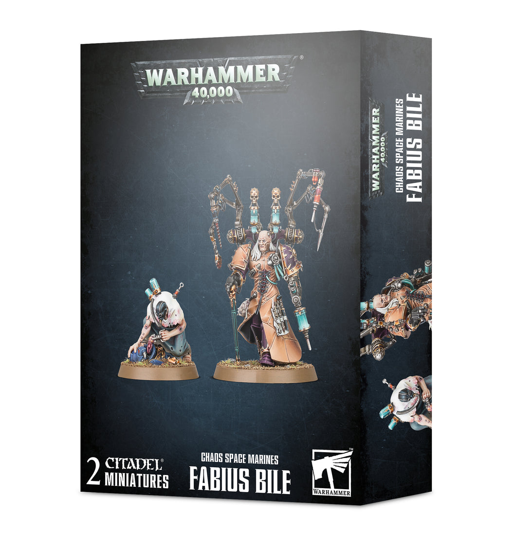 CHAOS SPACE MARINES: FABIUS BILE<br>(Shipped in 14-28 days)