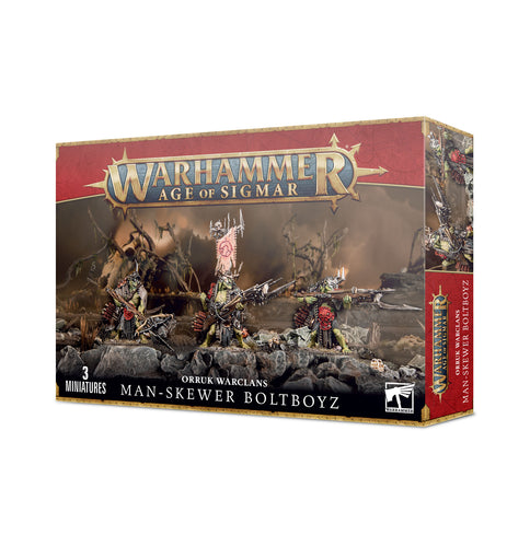 ORRUK WARCLANS MAN-SKEWER BOLTBOYZ<br>(Shipped in 14-28 days)
