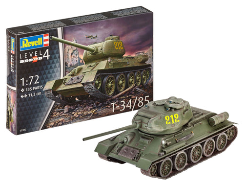 Revell 1/72 T-34/85<br>(Shipped in 10-14 days)