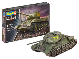 Revell 1/72 T-34/85<br>(Shipped in 10-14 days)