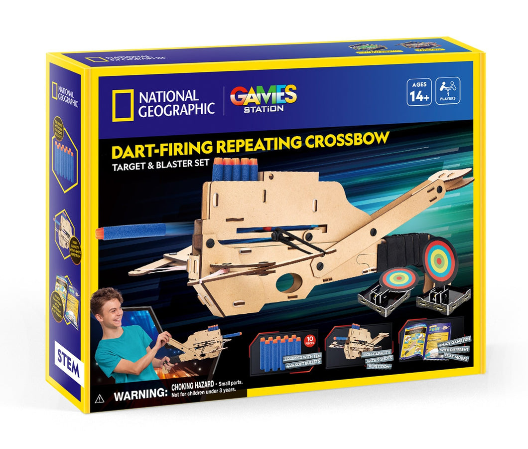 CubicFun Nat Geo - Dart Firing Crossbow<br>(Shipped in 10-14 days)