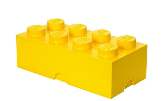 LEGO Room LEGO Storage Brick 8 - Yellow<br>(Shipped in 10-14 days)