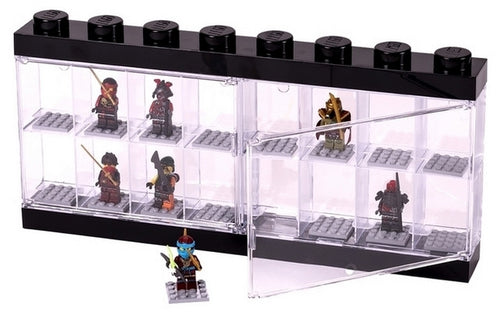 LEGO Room LEGO Minifig. Display Case 16 - Black<br>(Shipped in 10-14 days)