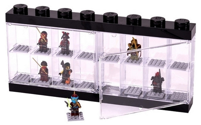 LEGO Room LEGO Minifig. Display Case 16 - Black<br>(Shipped in 10-14 days)