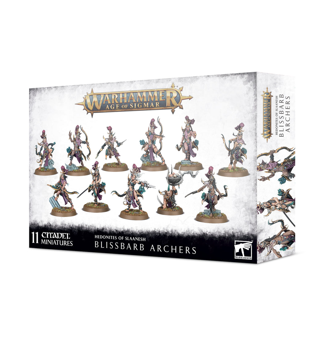 HEDONITES OF SLAANESH: BLISSBARB ARCHERS<br>(Shipped in 14-28 days)