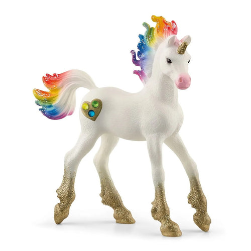 Schleich Bayala - Rainbow Love Unicorn Foal (9cm Tall)<br>(Shipped in 10-14 days)