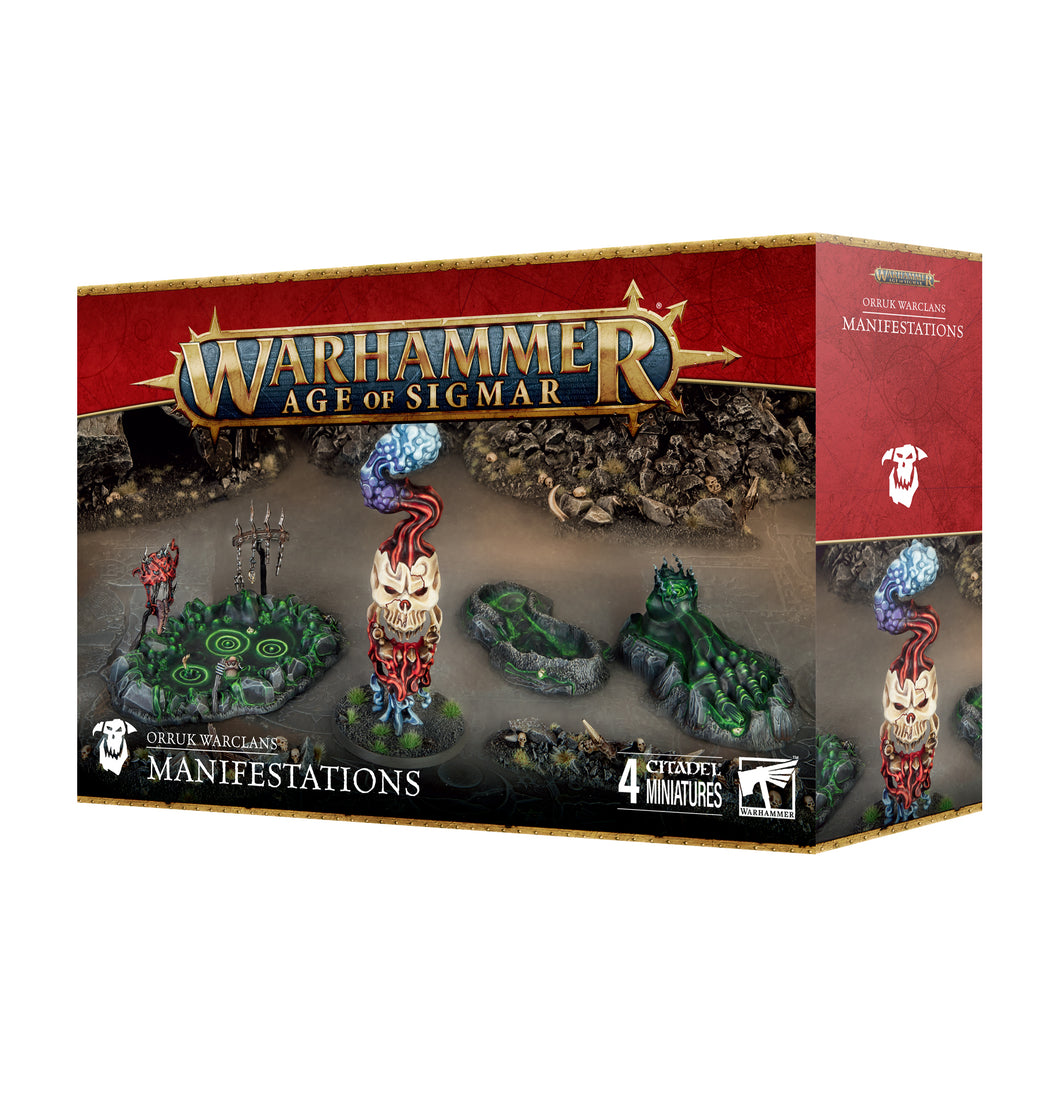 ORRUK WARCLANS: MANIFESTATIONS<br>(Shipped in 14-28 days)