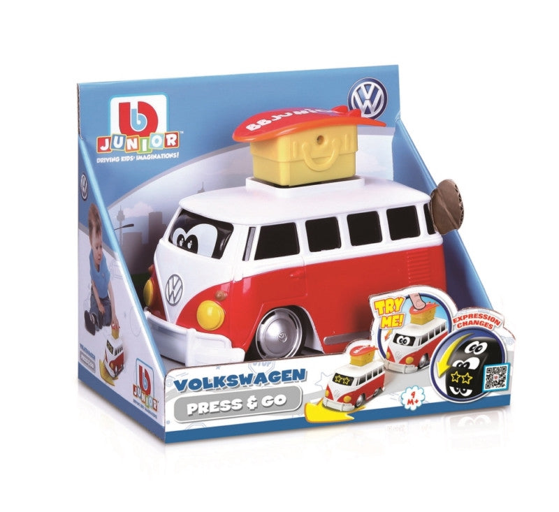bb Junior Press & Go - VW Samba Bus (2 Asst)<br>(Shipped in 10-14 days)
