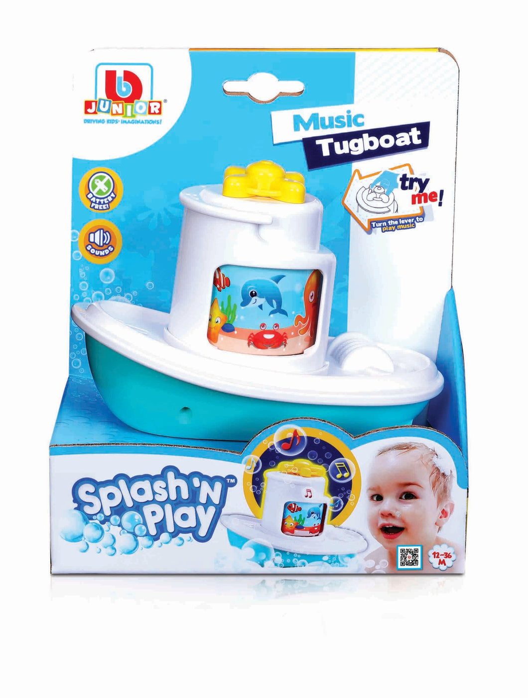 bb Junior Splash 'N Play - Music Tugboat<br>(Shipped in 10-14 days)
