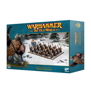 DWARFEN MOUNTAIN HOLDS: DWARF MINERS<br>(Shipped in 14-28 days)