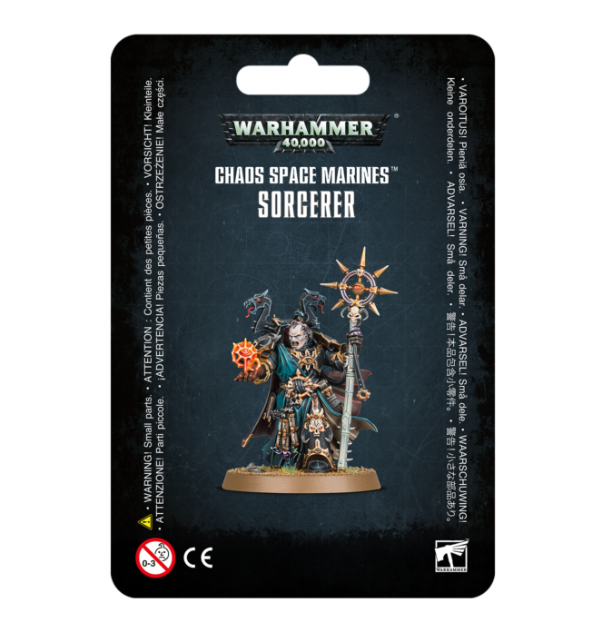 CHAOS SPACE MARINES: SORCERER<br>(Shipped in 14-28 days)