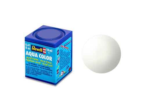 Revell Gloss White (RAL 9010) Acrylic (18ml)<br>(Shipped in 10-14 days)