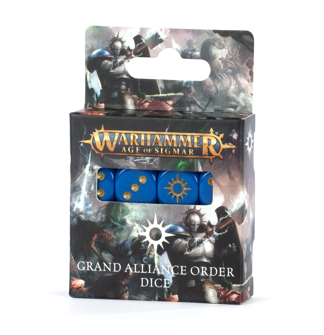 AGE OF SIGMAR: GRAND ALLIANCE ORDER DICE<br>(Shipped in 14-28 days)
