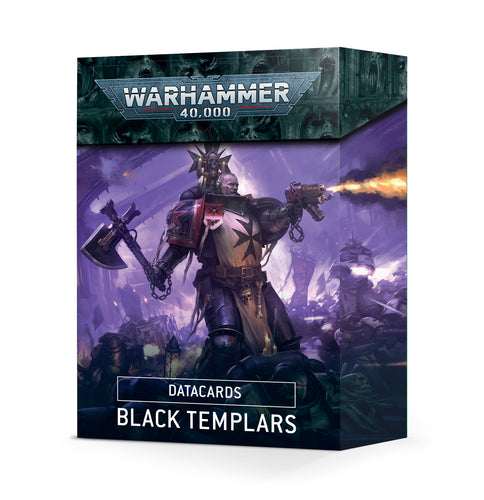 DATASHEET CARDS: BLACK TEMPLARS (ENG)<br>(Shipped in 14-28 days)