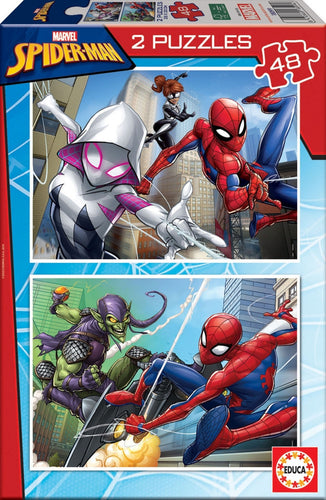 Educa Spider-Man (2x48pc)<br>(Shipped in 10-14 days)