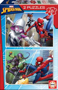 Educa Spider-Man (2x48pc)<br>(Shipped in 10-14 days)