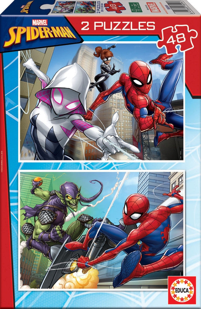 Educa Spider-Man (2x48pc)<br>(Shipped in 10-14 days)
