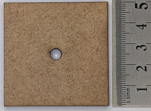 MDF Base - Square 50x50mm