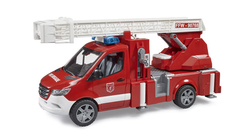 Bruder Toys MB Sprinter Fire Engine w/ladder, Waterpump & L+S<br>(Shipped in 10-14 days)