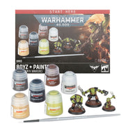Warhammer 40K: Orks Boyz + Paints