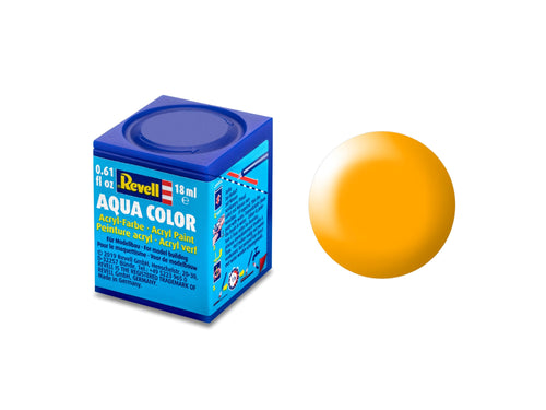 Revell Silk Lufthansa-Yellow (RAL 1028) Acrylic (18ml)<br>(Shipped in 10-14 days)