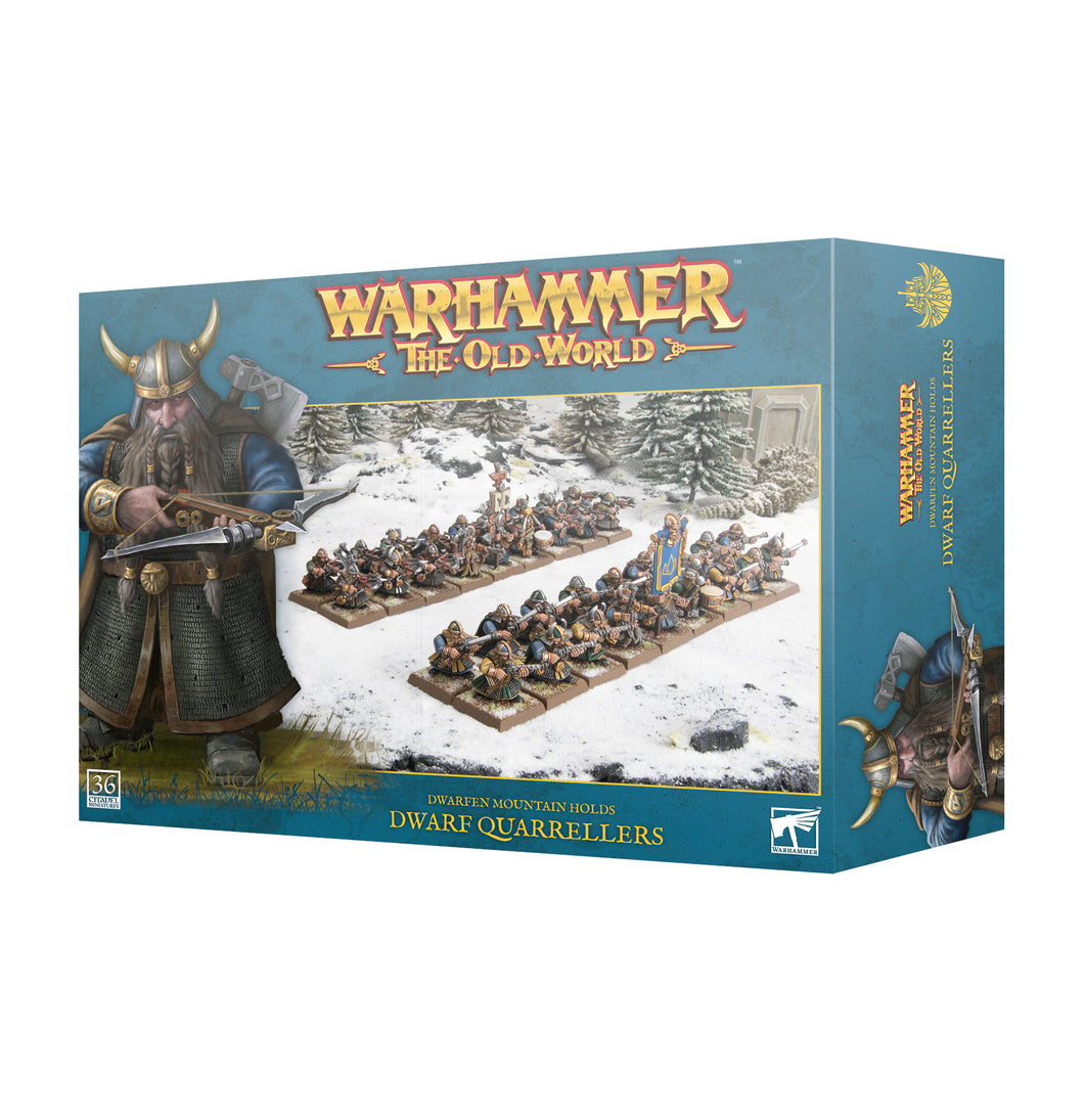 DWARFEN MOUNTAIN HOLDS:DWARF QUARRELLERS<br>(Shipped in 14-28 days)