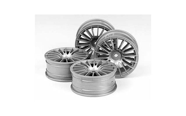Tamiya Med Narrow 18 Spoke Wheel 0 (4)<br>(Shipped in 10-14 days)