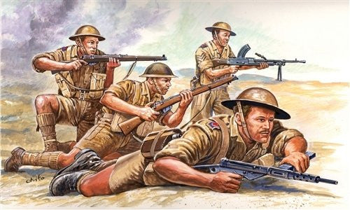 Italeri 1/72 2nd WW British 8th Army<br>(Shipped in 10-14 days)