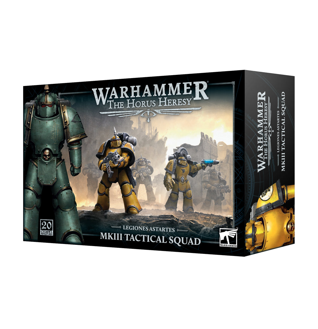 HORUS HERESY L/A: MKIII TACTICAL SQUAD<br>(Shipped in 14-28 days)