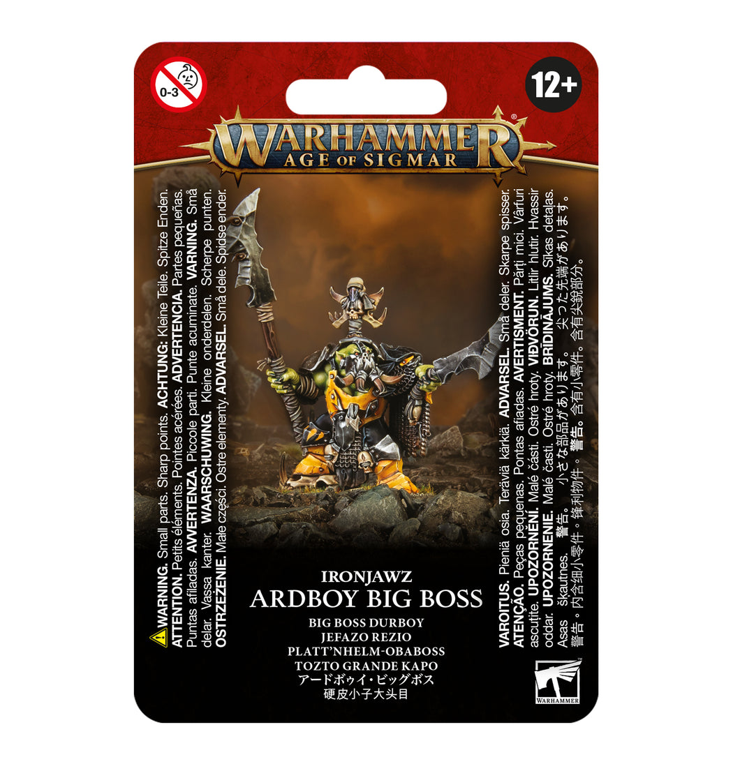 ORRUK WARCLANS: ARDBOY BIG BOSS<br>(Shipped in 14-28 days)