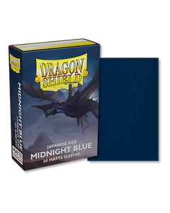 Midnight Blue Matte Japanese Sleeves DragonShield