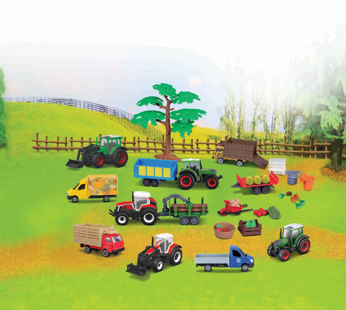 Maisto Mini Work Machine - Super Farm Playset (Asst)<br>(Shipped in 10-14 days)