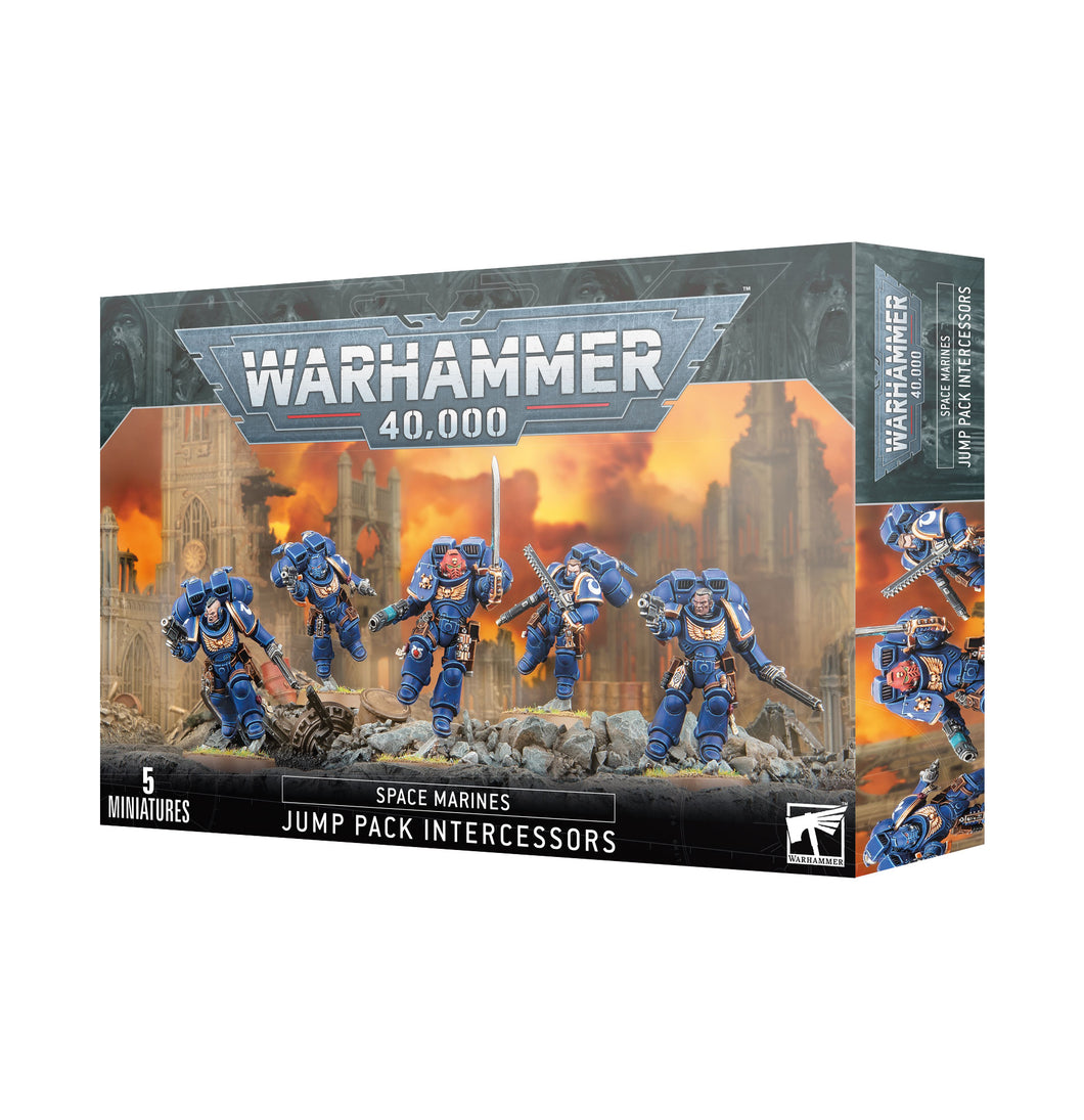 SPACE MARINES JUMP PACK INTERCESSORS<br>(Shipped in 14-28 days)