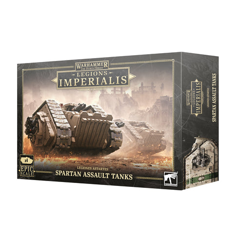 LEGIONS IMPERIALIS SPARTAN ASSAULT TANKS<br>(Shipped in 14-28 days)