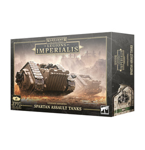 LEGIONS IMPERIALIS SPARTAN ASSAULT TANKS<br>(Shipped in 14-28 days)