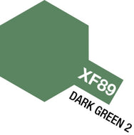 Tamiya XF-89 Dark Green 2 Mini Acrylic 10ml<br>(Shipped in 10-14 days)
